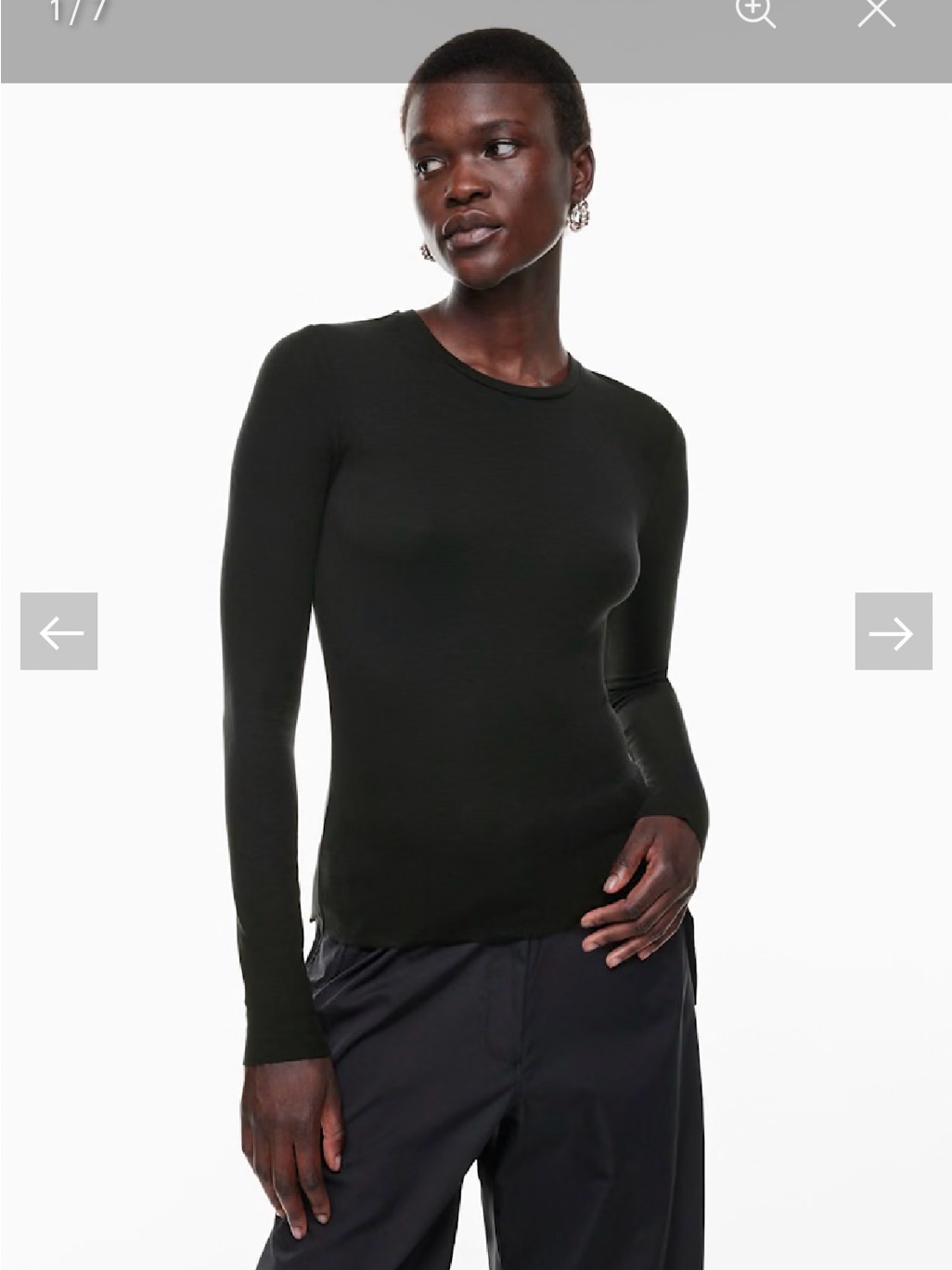 Nwt Aritzia The Group Verve Long Sleeve